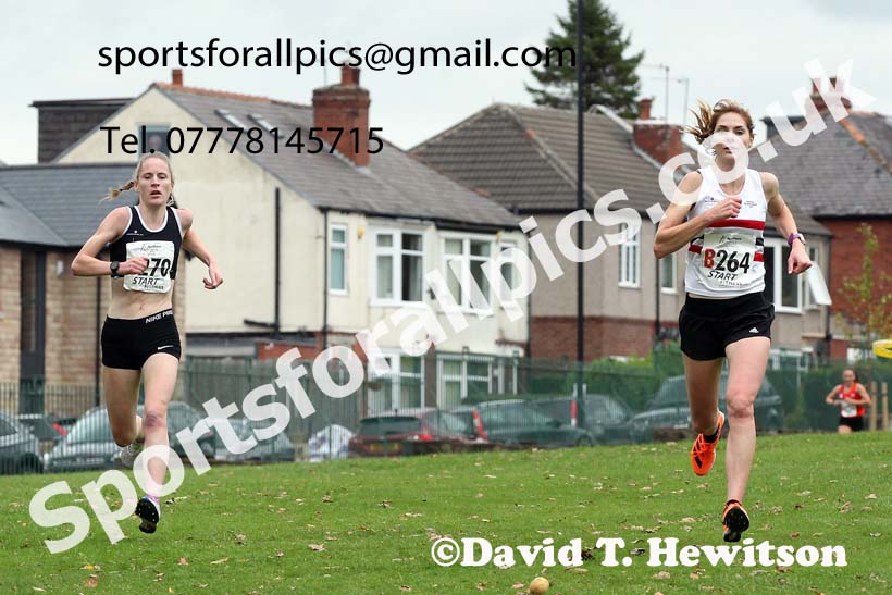 Senior womens Northern Cross Country Relays, Graves Park, Sheffield. Photo: David T. Hewitson/Sports for All Pics